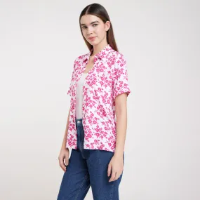 Camisa Estampado De Flores