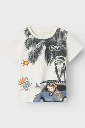 Camiseta niño manga corta Surf