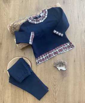 Conjunto Sudadera y pantalón Colección Escocés