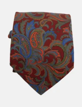 Daks Corbata multicolor estampado