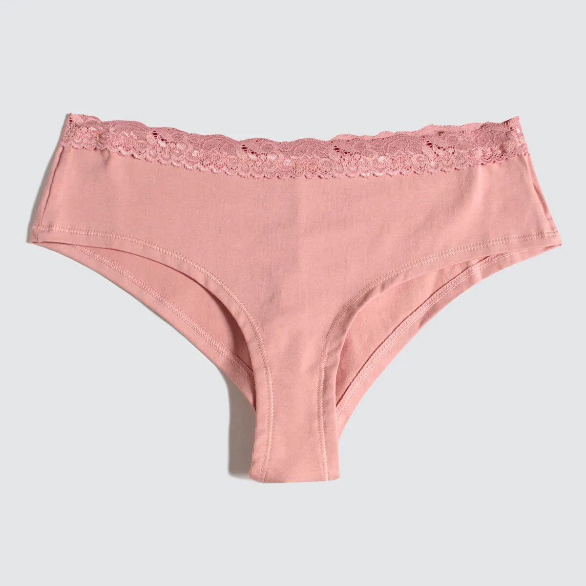 Panty Hípster Con Encaje