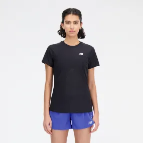 Polera Running Mujer New Balance Q Speed ​​Jacquard Negra