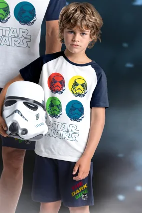 STAR WARS Pijama Manga Corta The Dark Strike para Niño