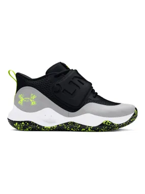 Zapatillas Básquetbol Niño Under Armour Zone BB 2 Negro/Gris