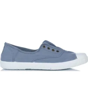 Zapatillas deporte de Mujer VICTORIA ZAPATILLAS DE LONA INGLESA 106623 ES AZUL